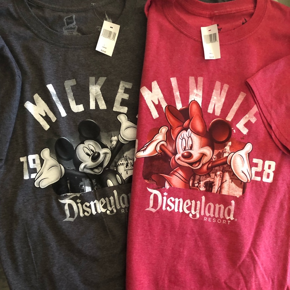 His and Hers Mickey and Minnie T-Shirts!